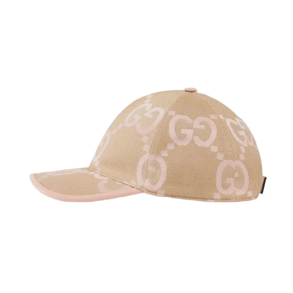 Gucci Jumbo GG Canvas Baseball Hat Pink - Picture 2 of 3